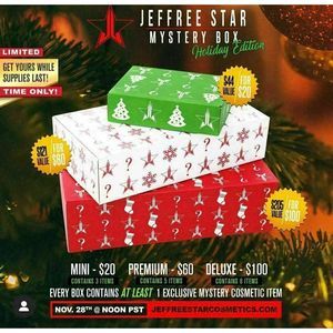 Jeffree Star 2019 Mystery Holiday Box Deluxe Small